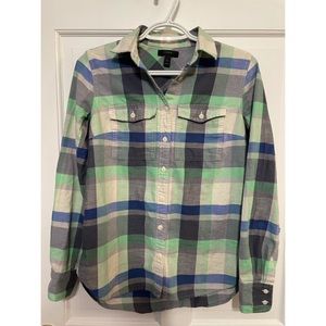 J Crew small long sleeve polo